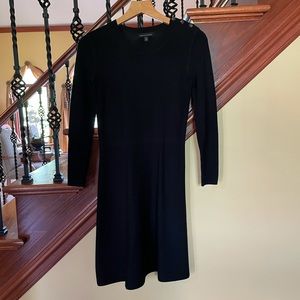 Elegant Black Long Sleeve Dress